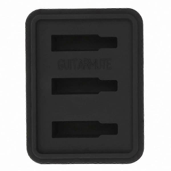 Akustisk Guitar Mute Pad Silikone Lyddæmper til Klassisk Guitar