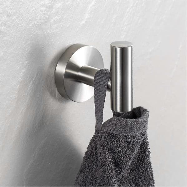 [RM]2-pack handdukskrokar, Sus304 rostfritt stål klädkrok modern väggkrokshållare