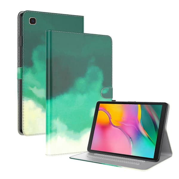 Fodral för Samsung Galaxy Tab A 10.1 2019 T515 / T510 Cyan Green