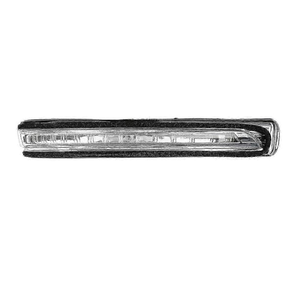 Høyre sidespeil LED blinklysindikator kompatibel med KIA Rio 2012 2013 2014 2015 2016