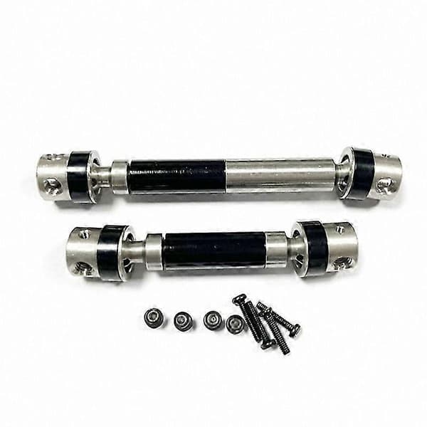 2 stk. CVD metall drivaksler for 1/18 RC Crawler oppgraderingsdeler tilbehør