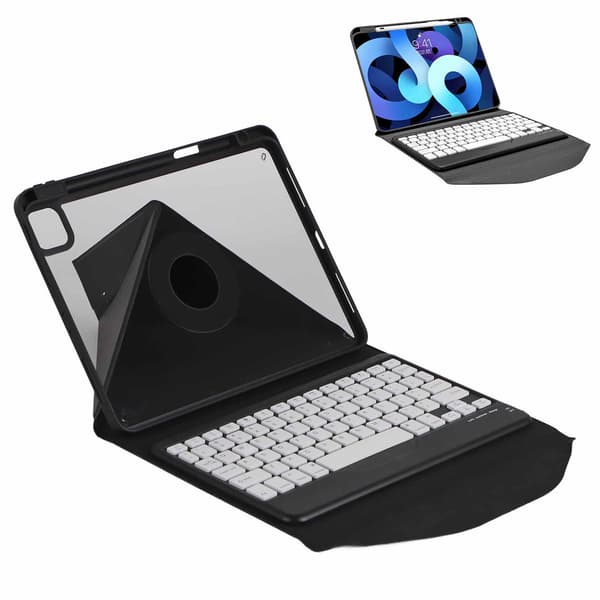 [RM] Vertikalt tastaturcover til tablet med magnetisk beskyttelse