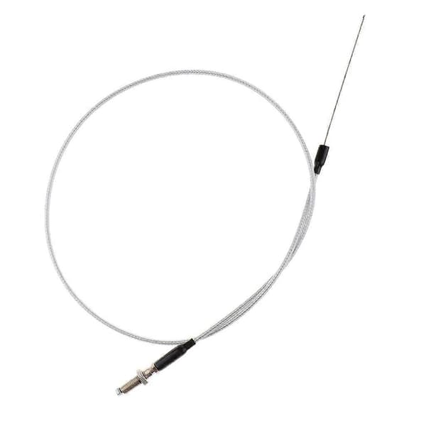 Gaskabel Wire Assembly Universal Rustfrit Flettet Stål Sølv