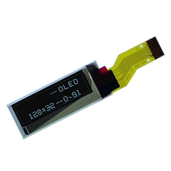 12-bens blåt OLED-displaymodul til 0,91 tommer seriel port As Shown