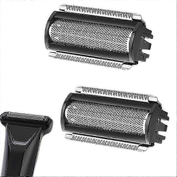 2-pak folieudskiftningsblad egnet til Manscaped 5.0 Ultra Trimmer.C8 Black