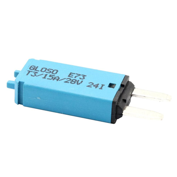 12V-24V bilbåt automatsäkring liten blad återställningsbar säkring 15A