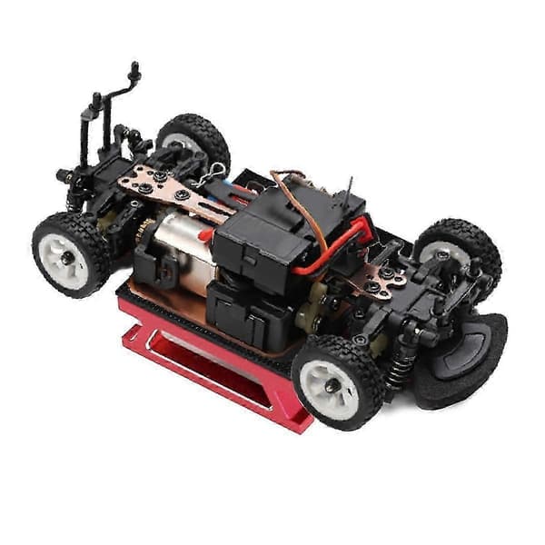 För 1/28 Mini RC Bil Modell Bil Reparationsställ Röd