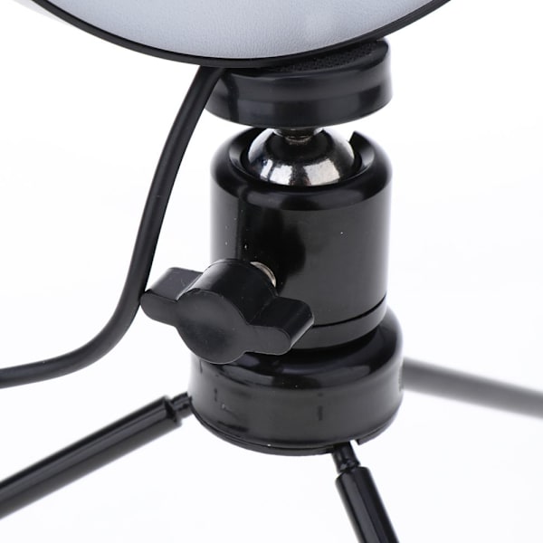 16 cm 6 tum LED-ring 3 ljus med stativ för smink YouTube Selfie