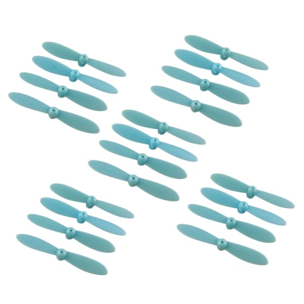 20 delar propellerpropellrar för Cheerson CX 10 Mini Drone Blå