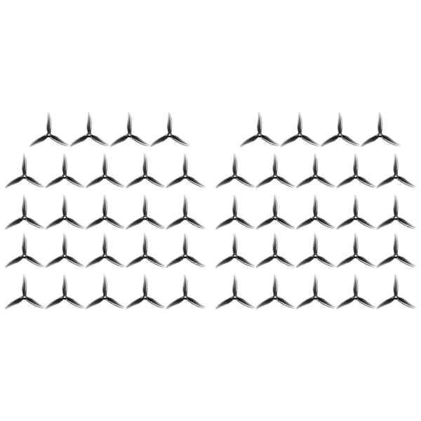 48 STK 51466 V2 FPV Propell 5 tommer 3-blads propell Droner Propell for FPV RC Racing Drone Grå Gray