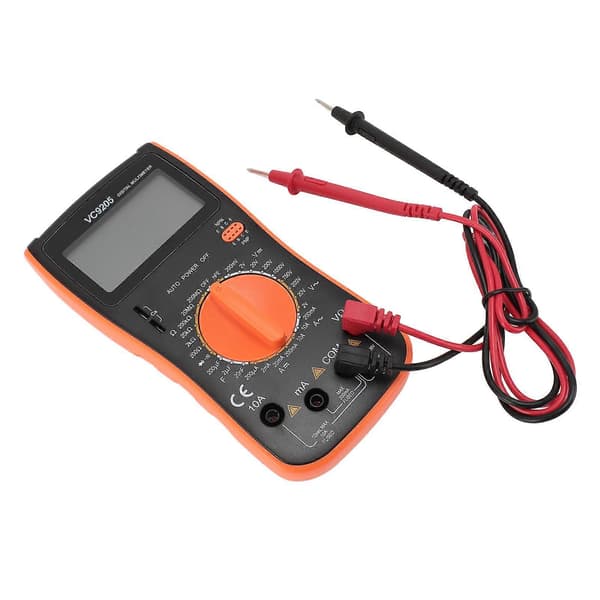 Digitalt multimeter elektronisk ohmmeter voltmeter spændingsstrøm modstandskapacitetstester