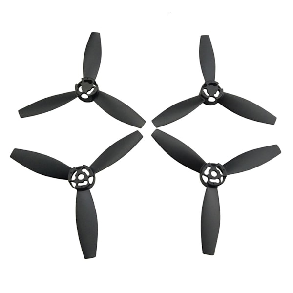 4 stycken propellrar rotorer propellerblad delar för Parrot Bebop 2 drönare svart