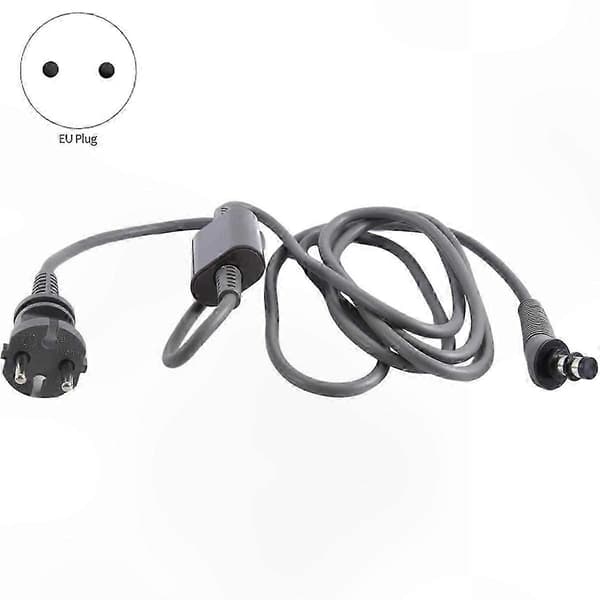 EU-stik udskiftningsstrømkabel til HS01 HS05 krøllejern reservedele adapter