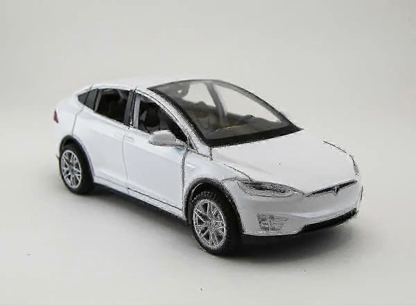 Bil Tesla X SUV Alufælg Legetøj