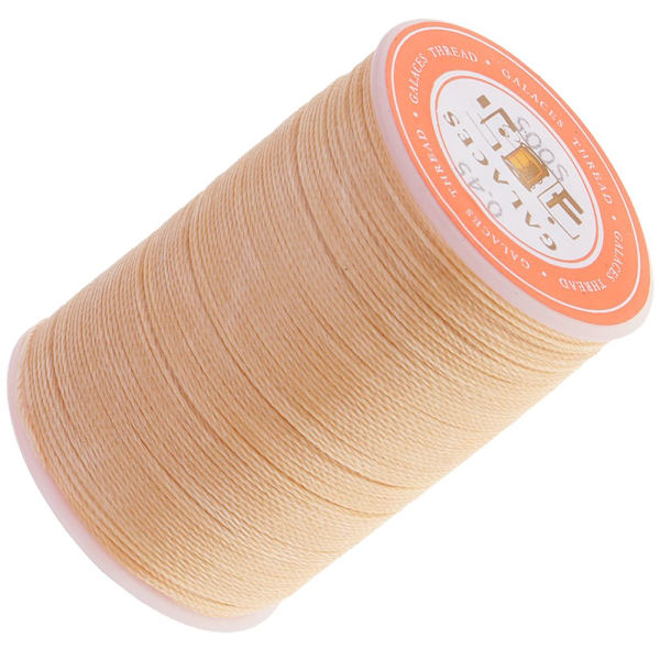0,45 mm Lädersömnadstråd Handsydd Reparationstråd Beige