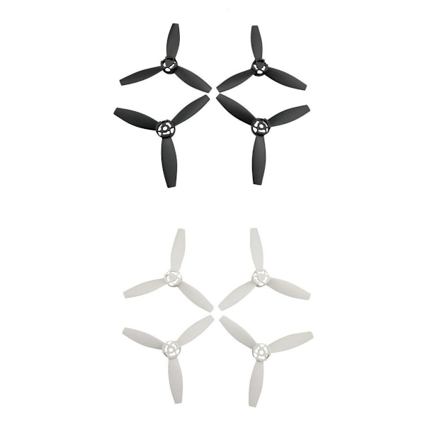 Propellrar Blad DIY Delar för Parrot Bebop 2 Drönare Svart Vit