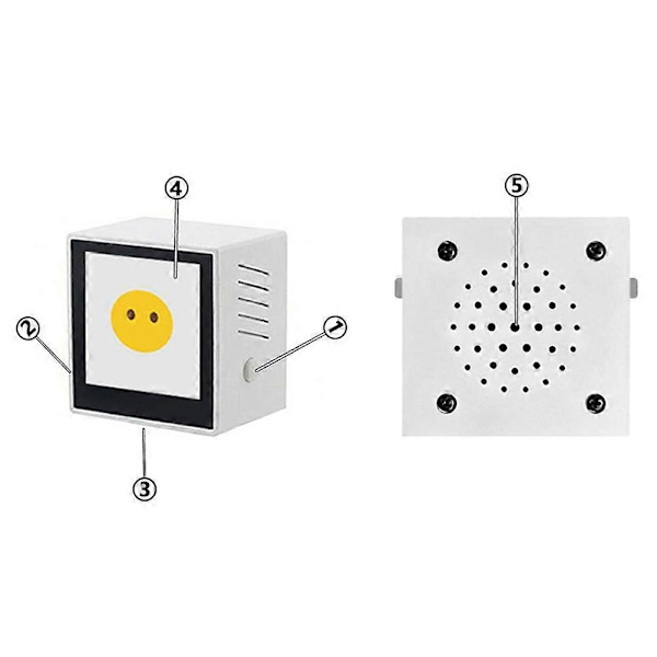 AI Robot AI Desktop Smart Voice Assistant Chatbot med Base Dialogue Office Home Interactive AI Talking Device size