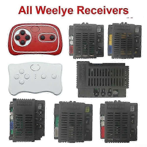 [RM]passer til And Receiver Legetøjsbil RC Pålidelige Reservedele Sender RX11 12V