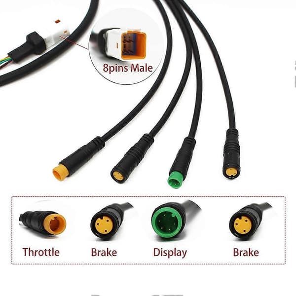 Ny udendørs motorkabel 153CM UART-protokol tilbehørsdele til