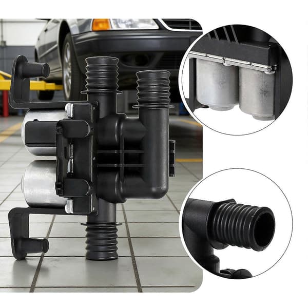 VARMEAPPARATSTYREVENTIL 64116910544 TIL BMW X3 E83 X5 E53 E70 F15 X6 E71 E72