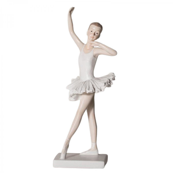 Elegant Resin Figur Ballerina Balettdansare Skrivbords Prydnad Staty B