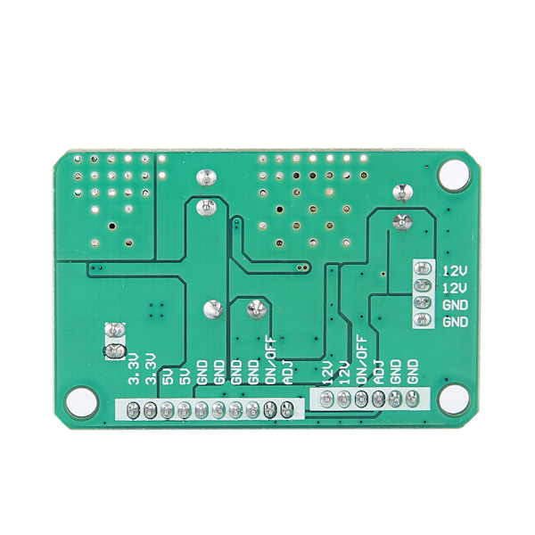 [RM]5 stk DC Step Down-modul 12V til 5V 3.3V 3A Høyeffektiv LCD-strømkort