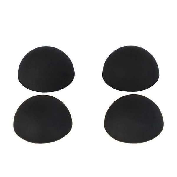4-pack 20 mm silikonhalvklotsfötter, halkfria