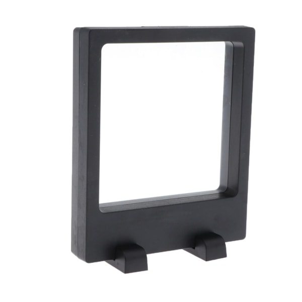 3D Flytande Ram Skuggbox Fotoram Smyckesdisplay Skydd H