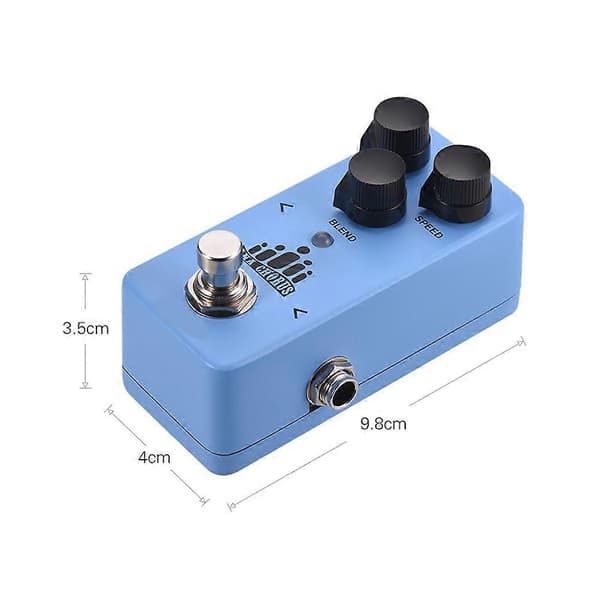 ANA CHORUS Mini Gitarrpedal Analog Chorus Gitarr Effektpedal Processor Full Metallskal med Tru