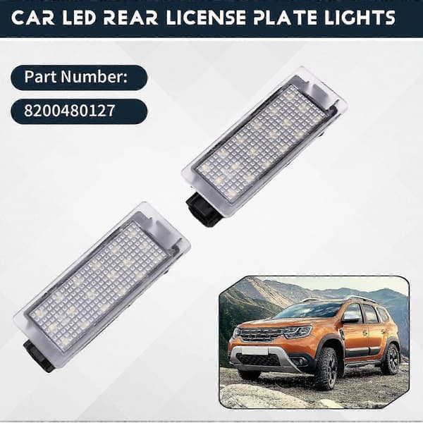 LED-rekisterikilven valot 8200480127 autoon