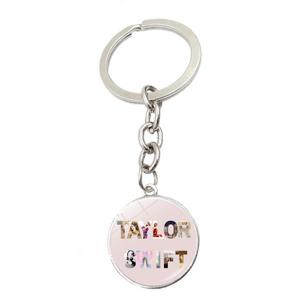 Singer Taylor Swift Album Charm Nyckelring Hänge 2st style 5