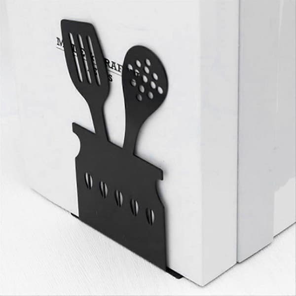 [RM]F-Decor uthule bokstøtter for kunst timeglassdesign metall bokstativ