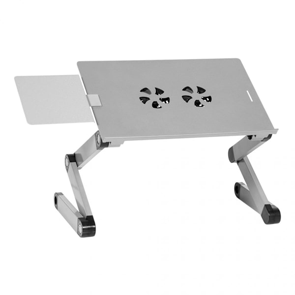 JUSTERBART LAPTOPBORD LAPTOPSTÄLL 360 GRADERS ROTATION Silver