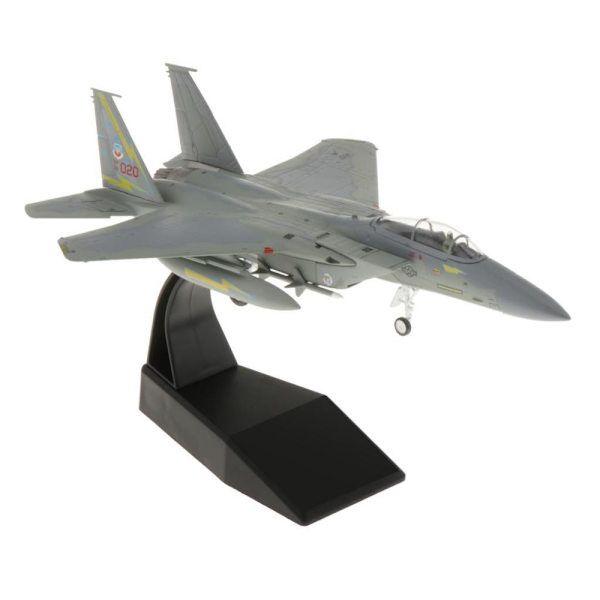 1:100 3D Modell F-15 Eagle Attack Jaktplan Flygplansmodell Leksaker