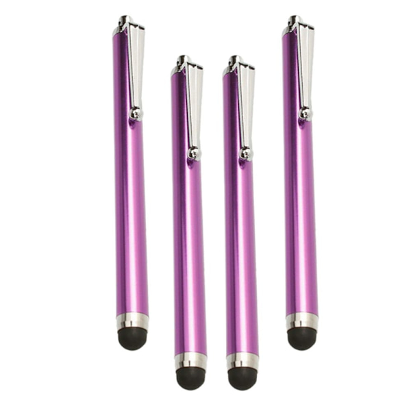4 st Högkänslig Kapacitiv Stylus Penna Universal Pekskärmspenna Rosa