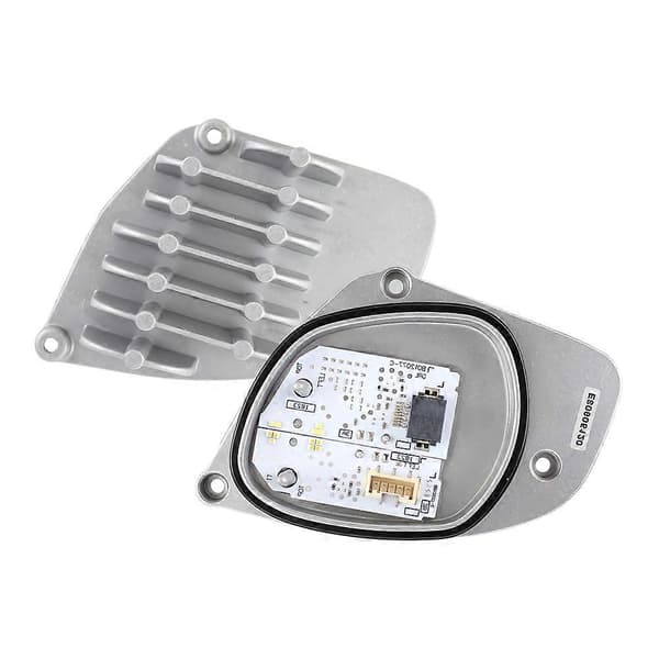 1 par front LED kørelys hvidt lysmodul 575941475 575941476 til SEAT Ateca KH7 2016-2020 Angel Eye LED-modul Silver