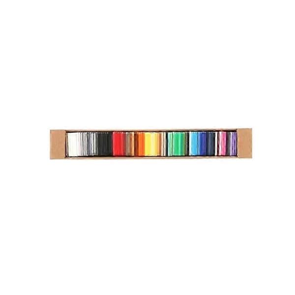 Til Bambu Lab Filament Farveprøver 3D-print Forbrugsvarer Farvekort 24 X 24mm 80 stk.