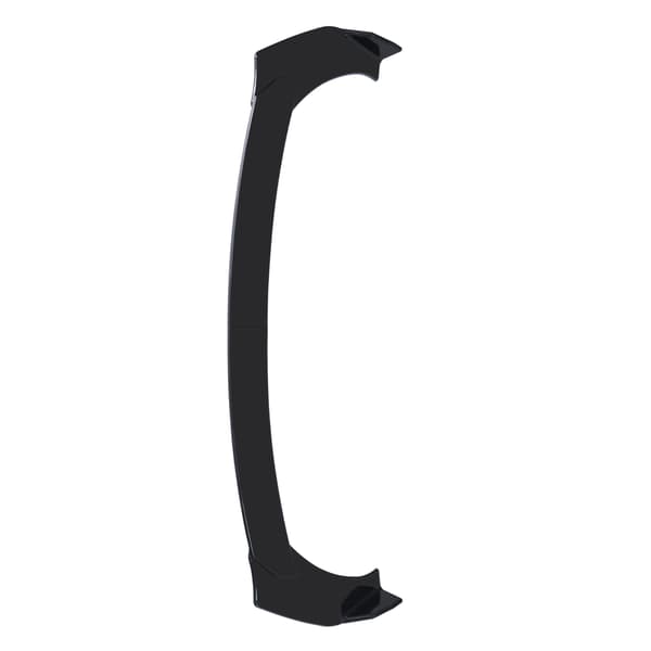 4 deler bil frontfangerleppe karosserisett ABS frontfangerleppe hakespoiler splitter universal