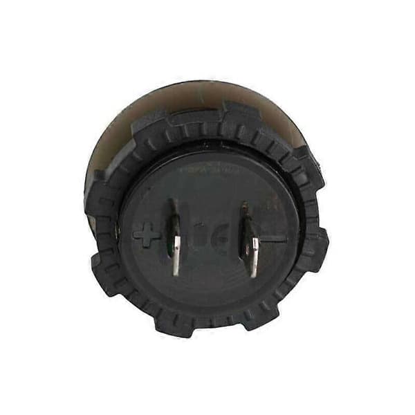 Vattentät Voltmeter, Mini Spänningstestare Digital Display DC 12V-24V LED-testare för Bil Motorcykel Lastbil Husbil (Röd)