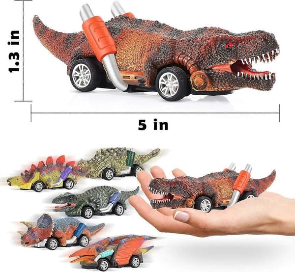 Legetøj til 2-8 årige drenge, dinosaurlegetøj til drengegaver til 2-8 årige piger