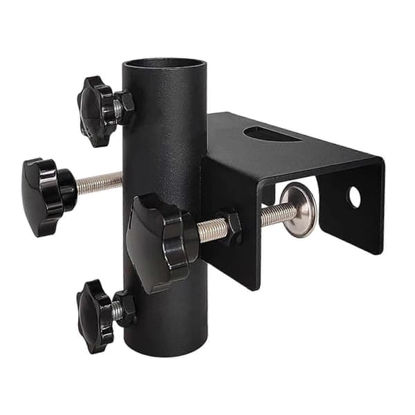[RM]Outdoor Parasol Base Metal Clamp for Park Patio Deck Railing