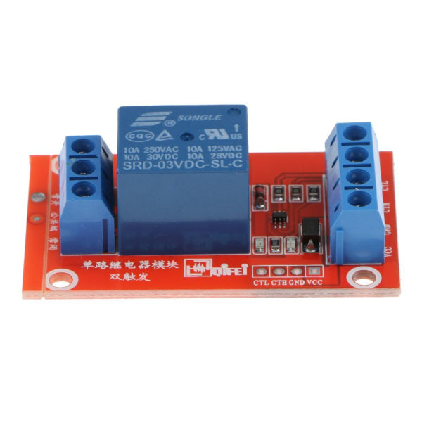 3 Stycken 1V 1 Relä Kort Modul Optokopplare Modul För Arduino PIC ARM