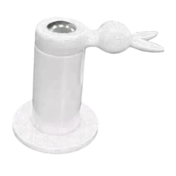 2x toiletsædepudefiksering, installationsdele til toiletlåg, anti-krog