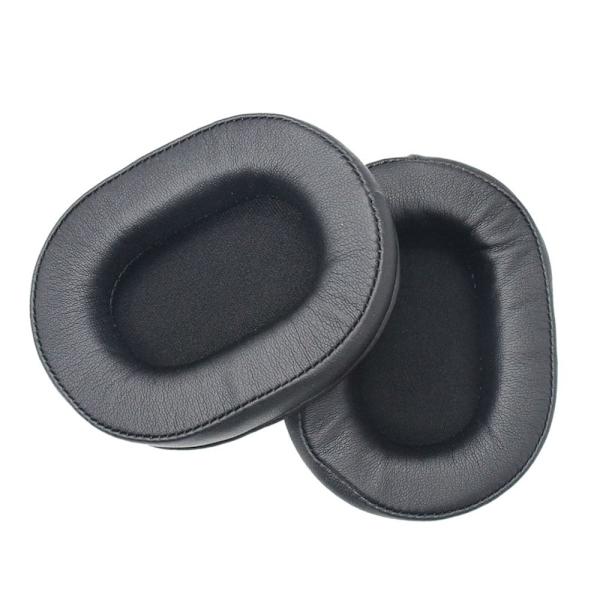 Öronkuddar Ersättning för Audio Technica MSR7 M50X M20 M40X Svart