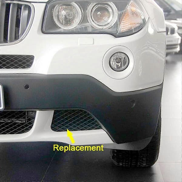 [RM]Kompatibel med BMW X3 E83 bil forreste kofanger nederste gitter trim dæksel