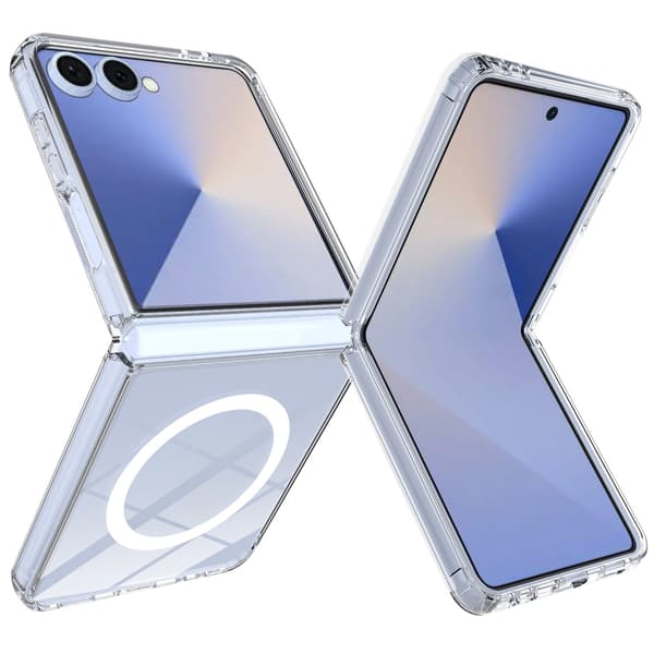 Samsung Galaxy Z Flip 7 Case MagSafe Hybrid Transparent[RM] 47