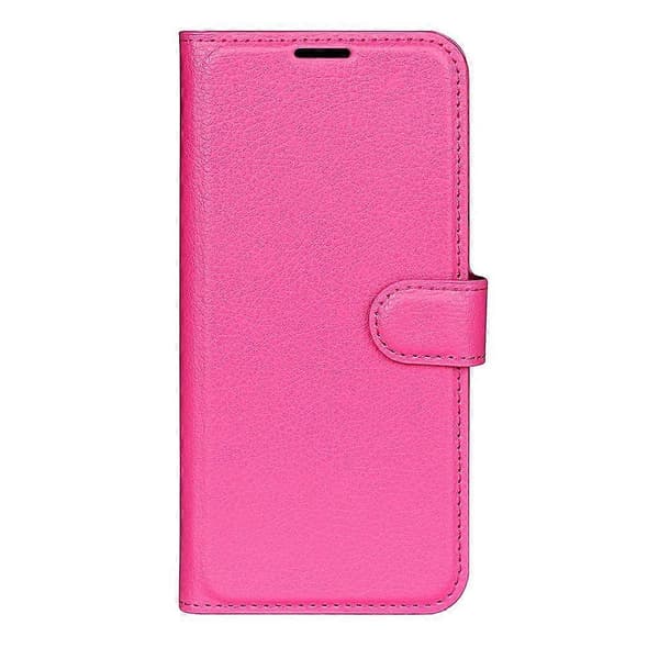 [RM] Litchi læder-telefonetui til Google Pixel 9 / 9 Pro Red gold For Google Pixel 9 / 9 Pro
