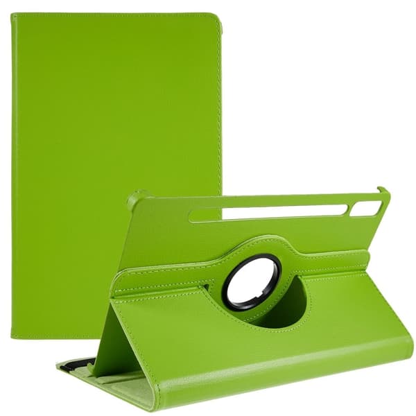 Lenovo Tab P11 Pro (2nd Gen) Leather Case - Green Grön green