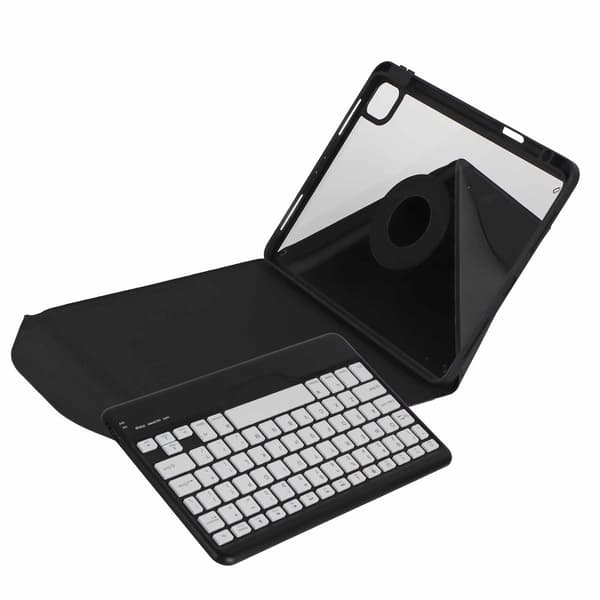 [RM]Vertical Tablet Keyboard Case with Magnetic Cover