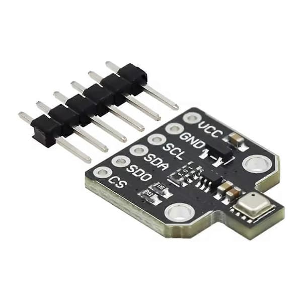 BME688 4-i-1 Miljøsensor Modul Temperatur Fugtighed Lufttryk Gaskensor Kort til Smart Home Automation Black